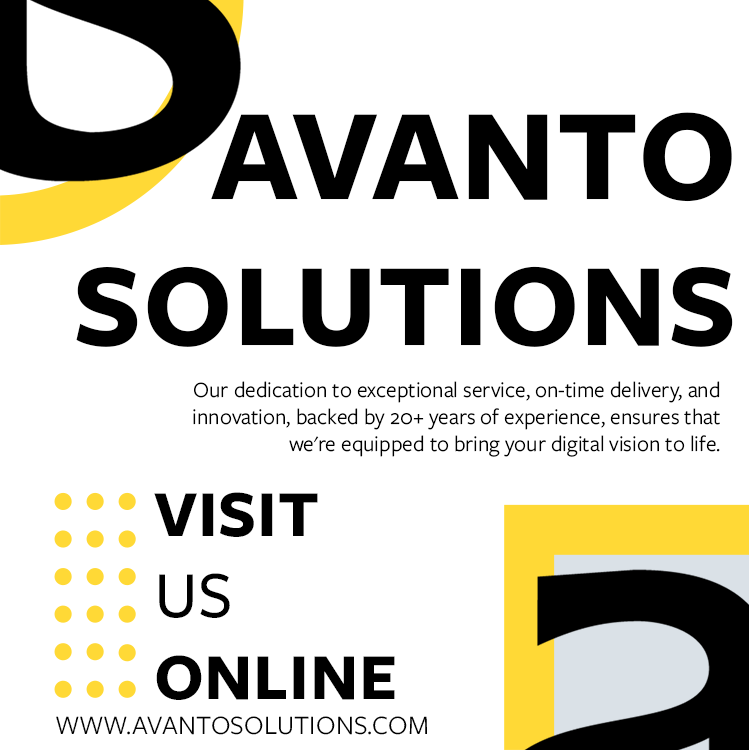 Excellence in Service: Avanto Solutions – Your Partner for Exceptional Digital Solutions